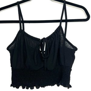 Topshop black tank top